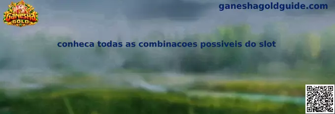 Combinações possíveis slot Ganesha Gold